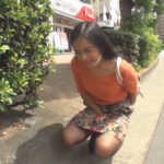 ハーフ妻が街中で膣トレリモバイ散歩・羞恥アクメ！